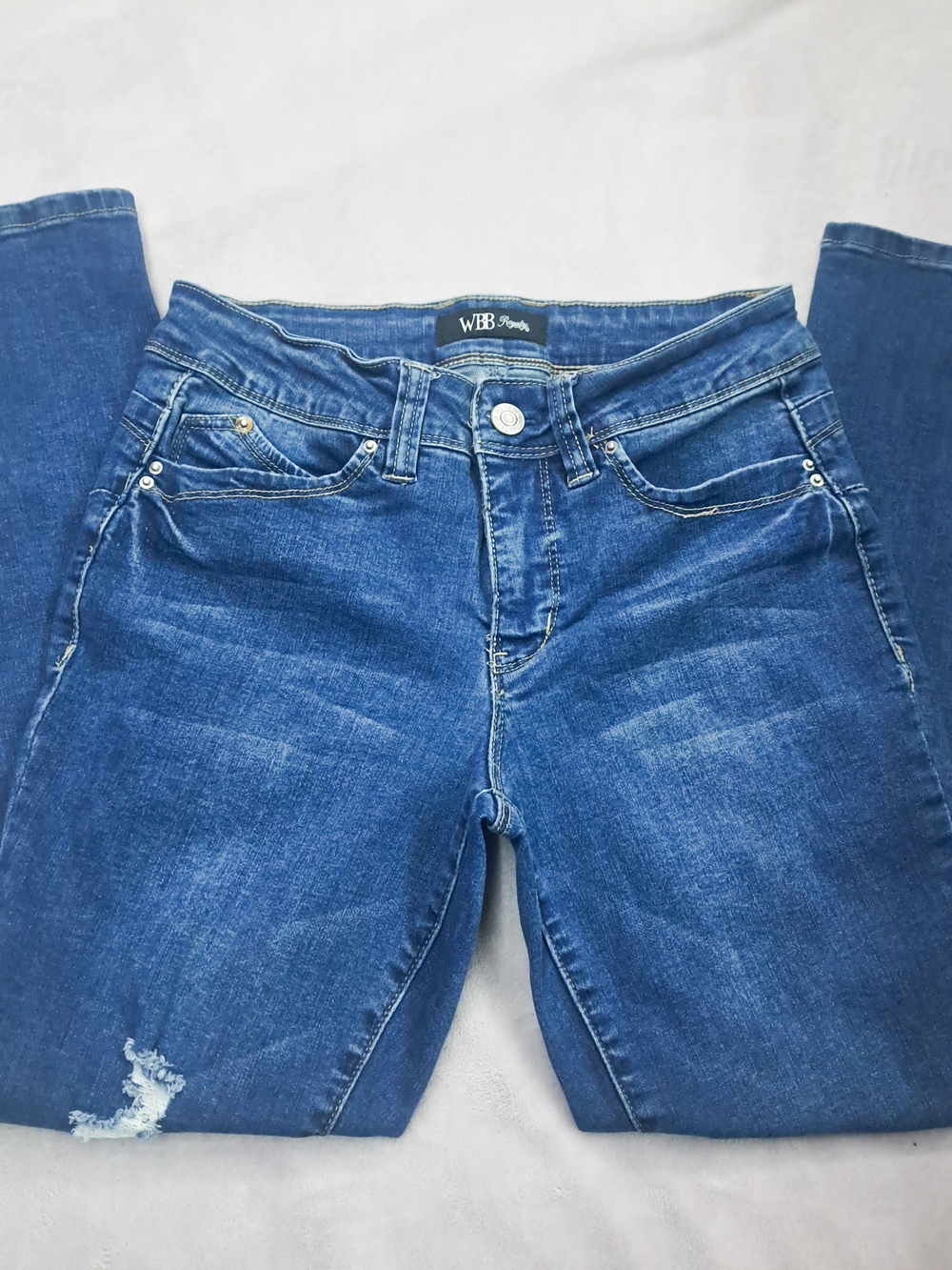 Royalty For Me Women's Dark Blue Skinny Jeans